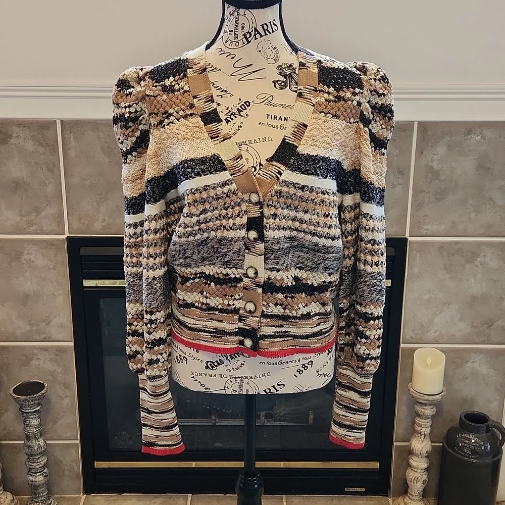 NWOT Veronica Beard Cecily Sweater SZ M - Picture 1 of 2